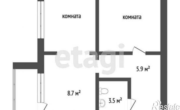 1-комн квартира улица Маланова, 29,  д. 29