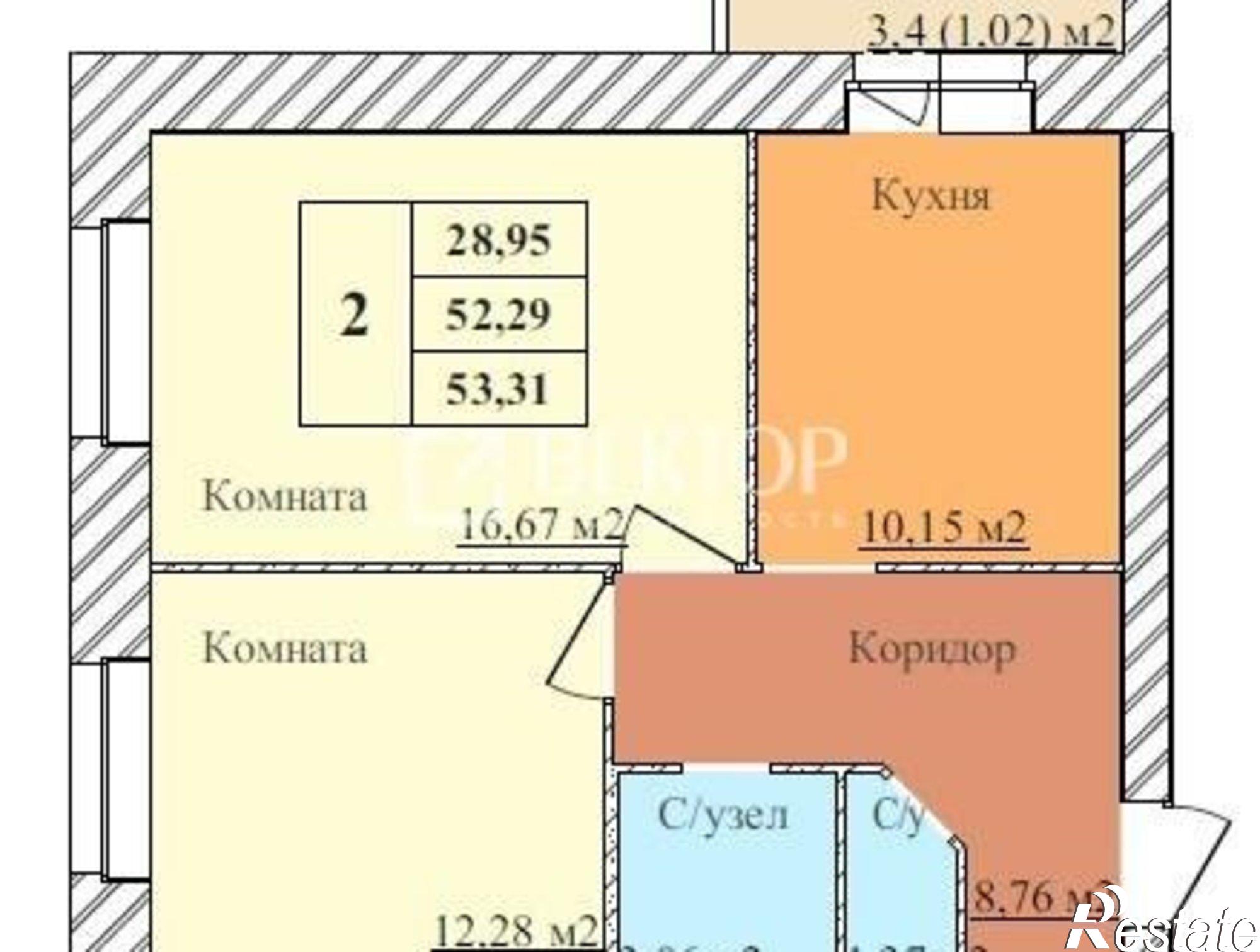 Купить квартиру за 5 680 000 рублей на 2-й Норский пер, 5
