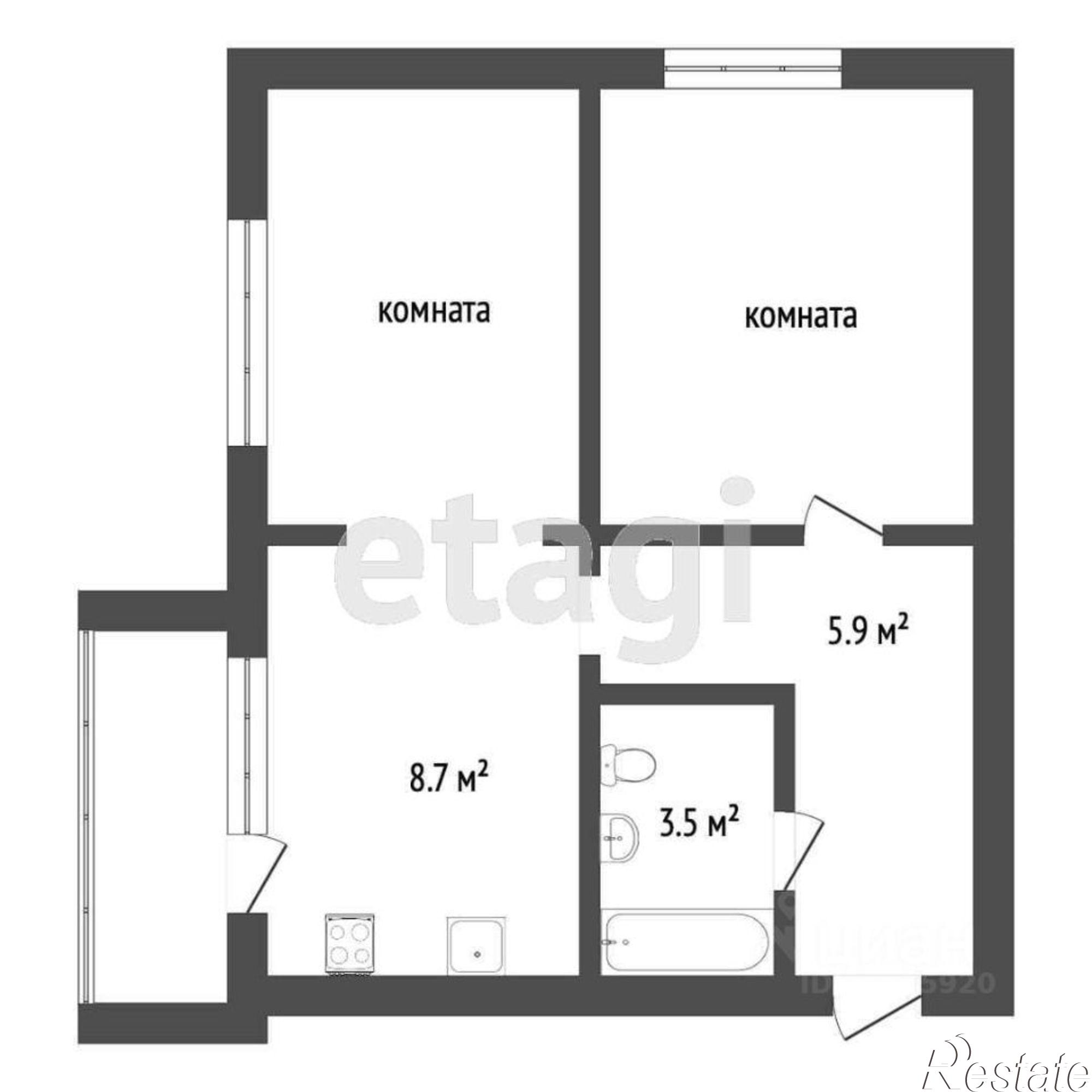 Купить квартиру за 5 280 000 рублей на улица Маланова, 29