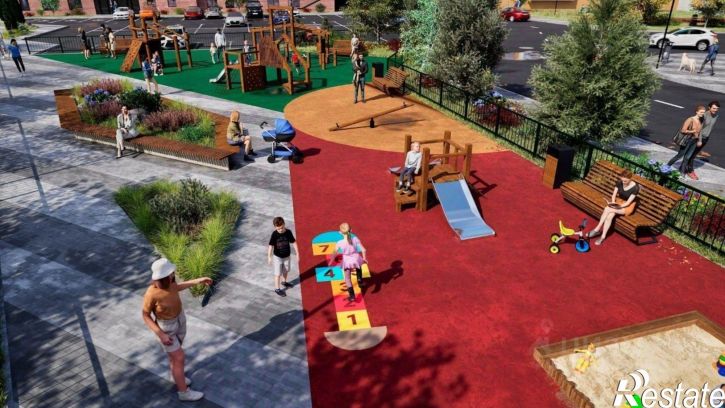 1-комн квартира в новом доме улица Комкора Хрипина