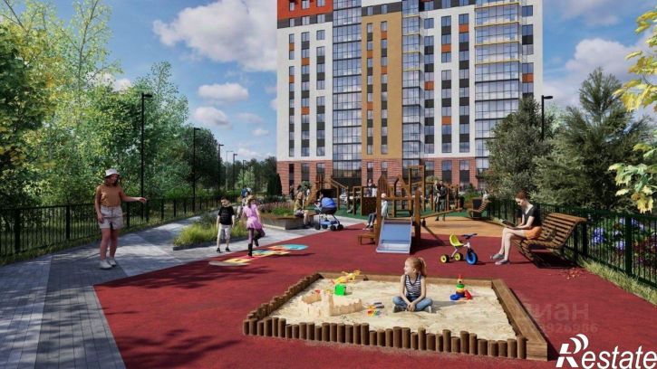 1-комн квартира в новом доме улица Комкора Хрипина