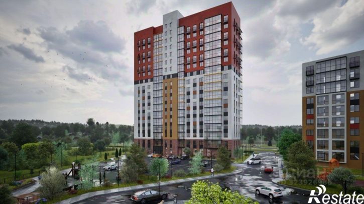 1-комн квартира в новом доме улица Комкора Хрипина