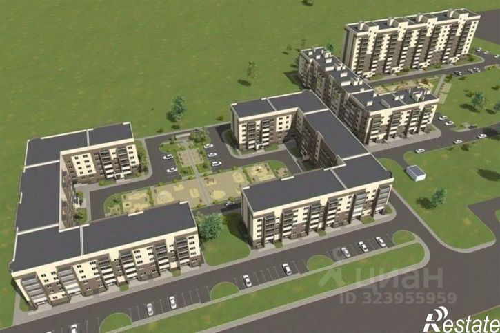 1-комн квартира в новом доме улица Калинина, 37,  д. 37