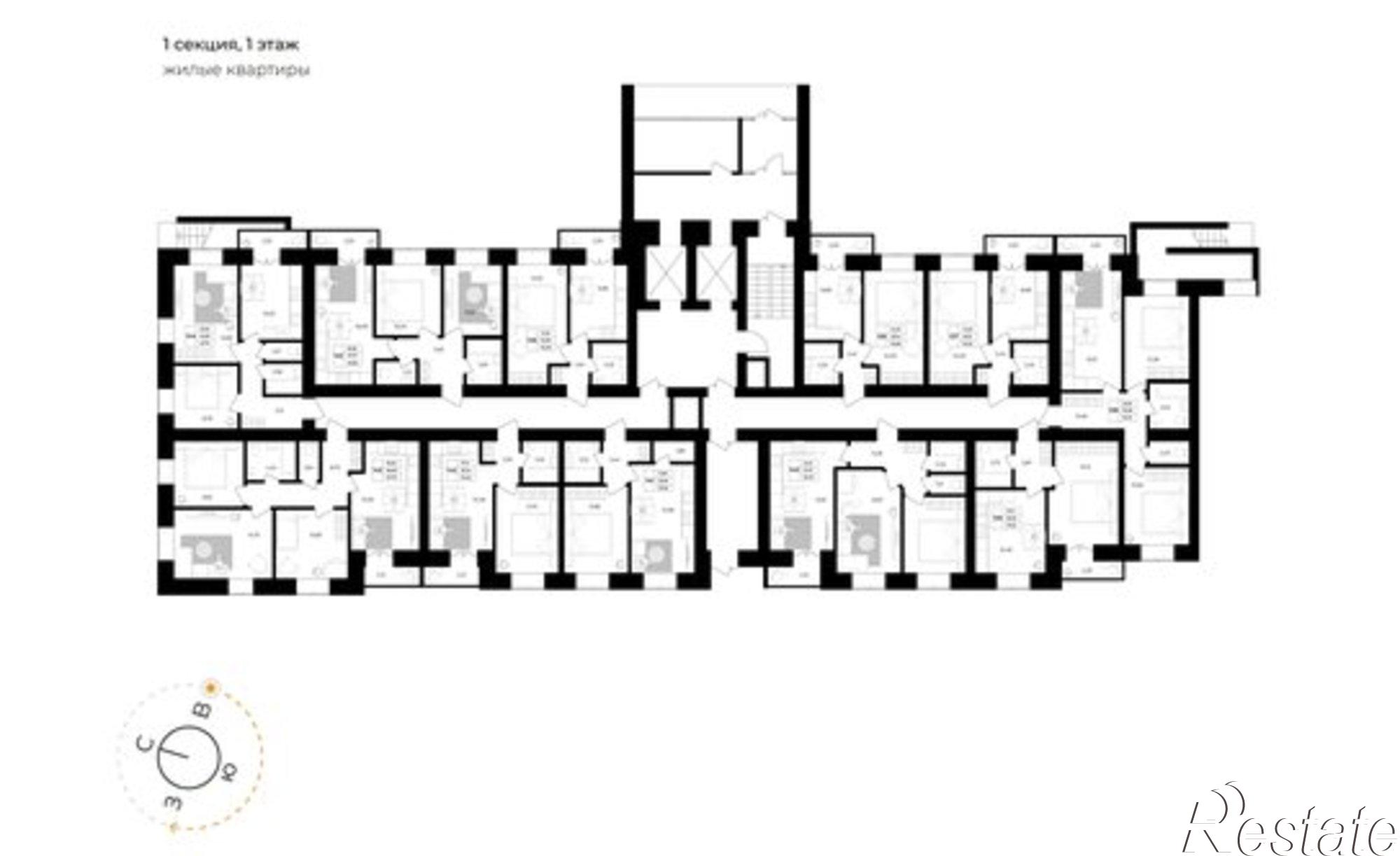 Купить квартиру за 3 654 180 рублей на Ленинградский проспект