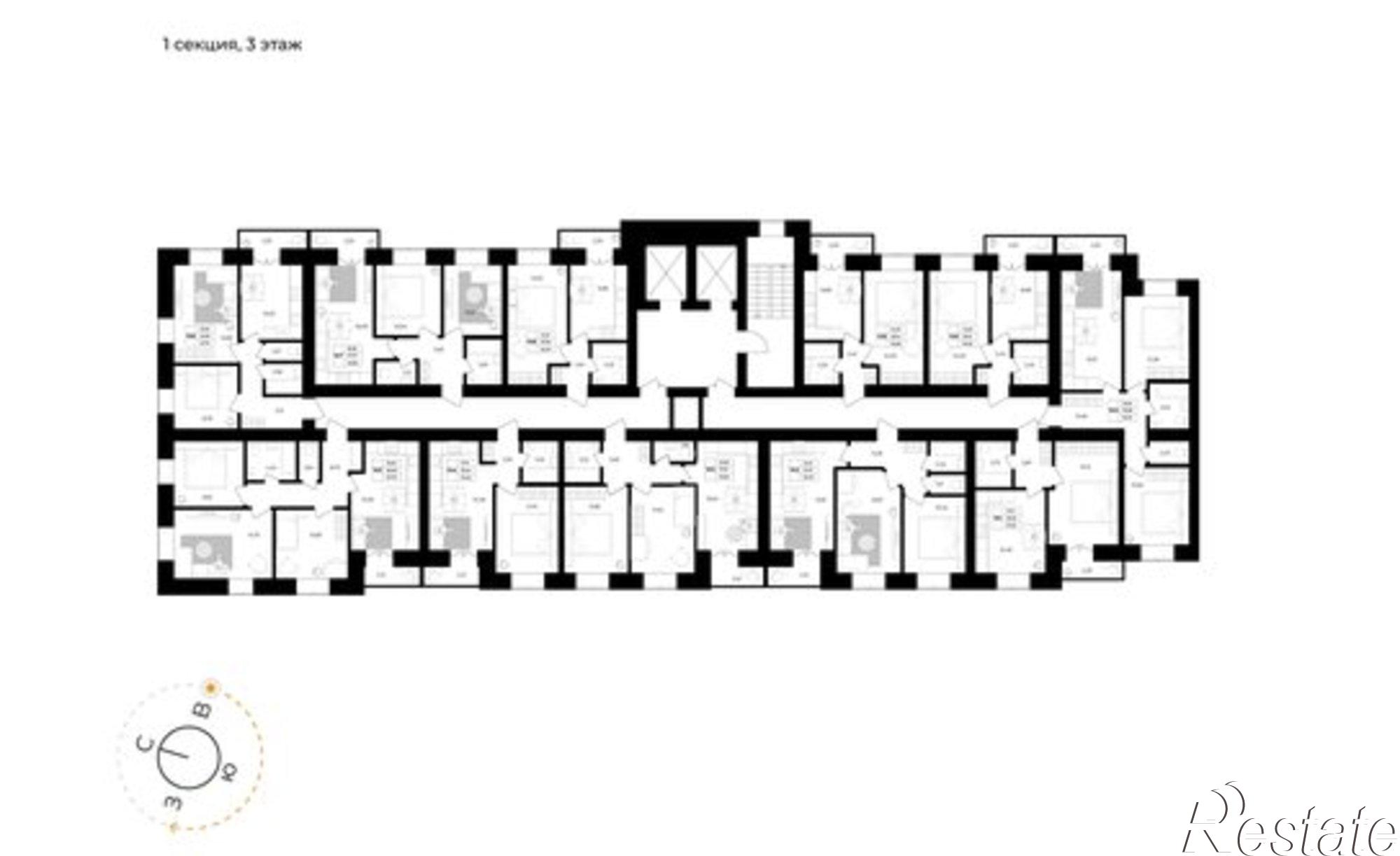 Купить квартиру за 5 698 130 рублей на Ленинградский проспект