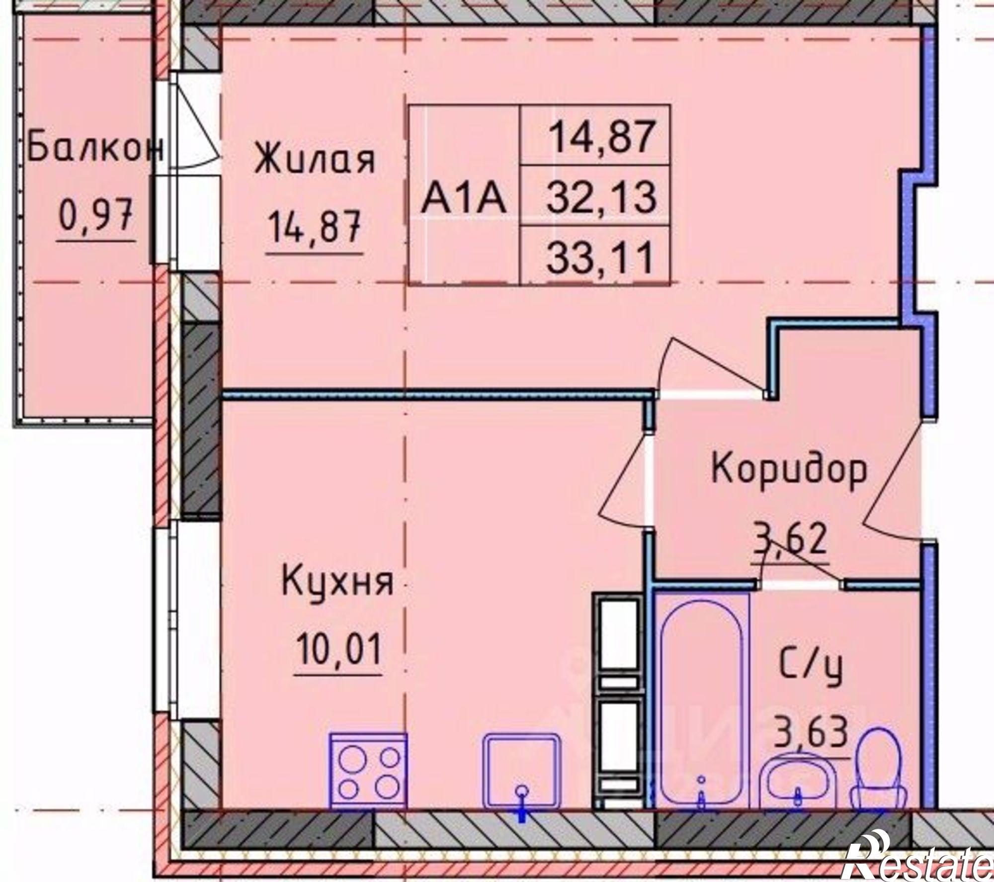Купить квартиру за 2 600 000 рублей на ул Пашуковская, 34