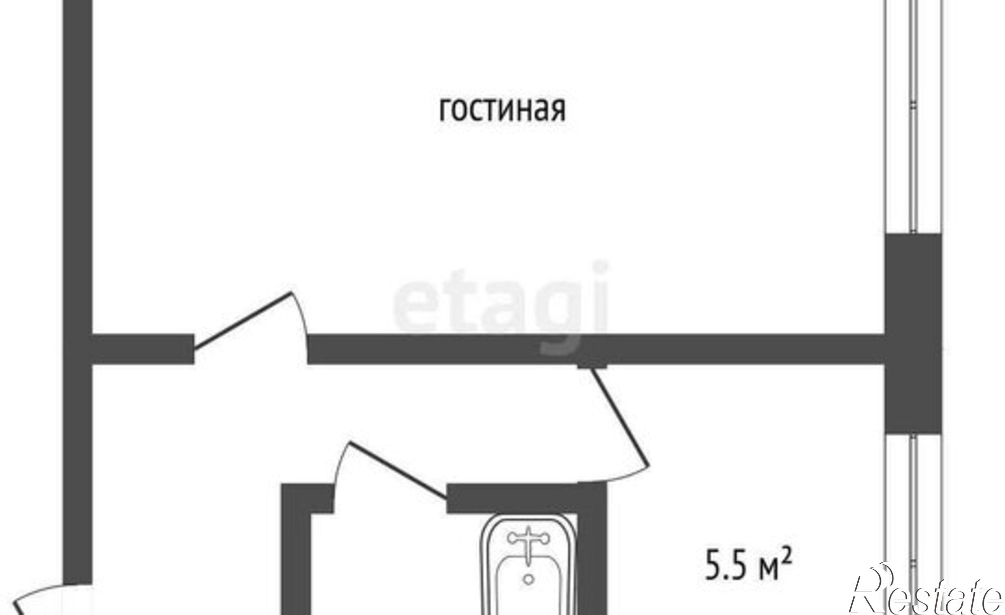 Купить квартиру за 2 350 000 рублей на ул Волгоградская, 59