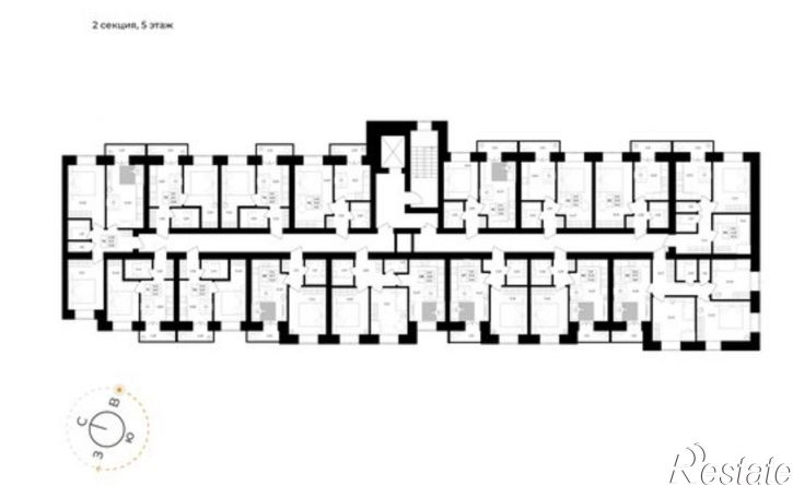 1-комн квартира в новом доме Ленинградский проспект