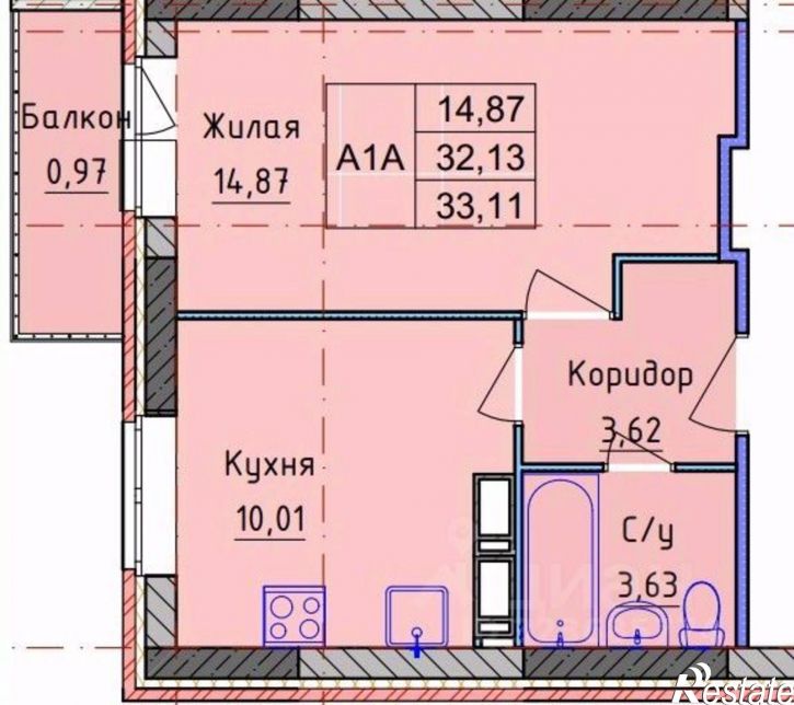 1-комн квартира ул Пашуковская, 34,  д. 34