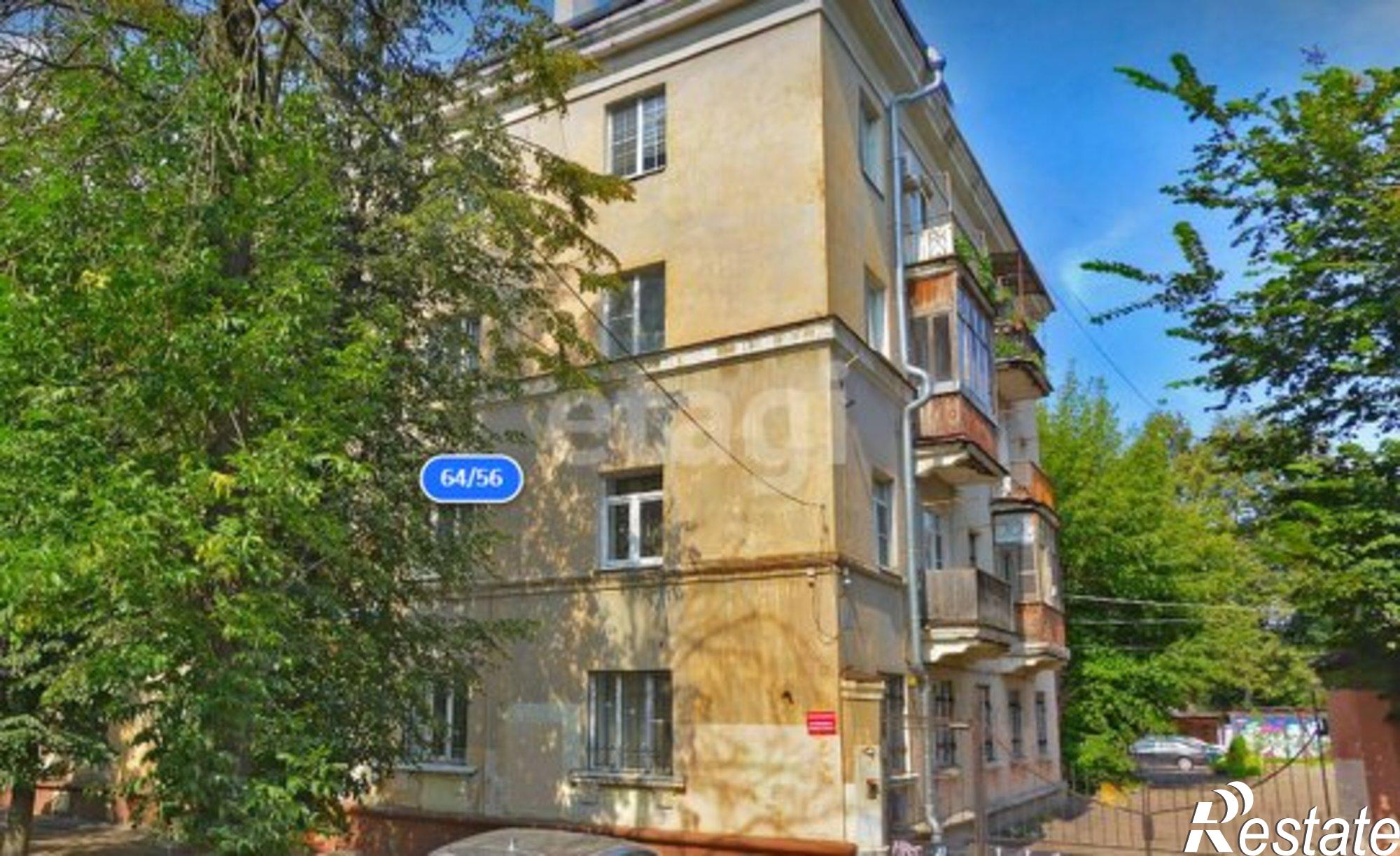 Купить квартиру за 3 990 000 рублей на улица Некрасова, 64/56