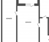 2-комн, 42кв м, этаж 4/5 пер Герцена, 9