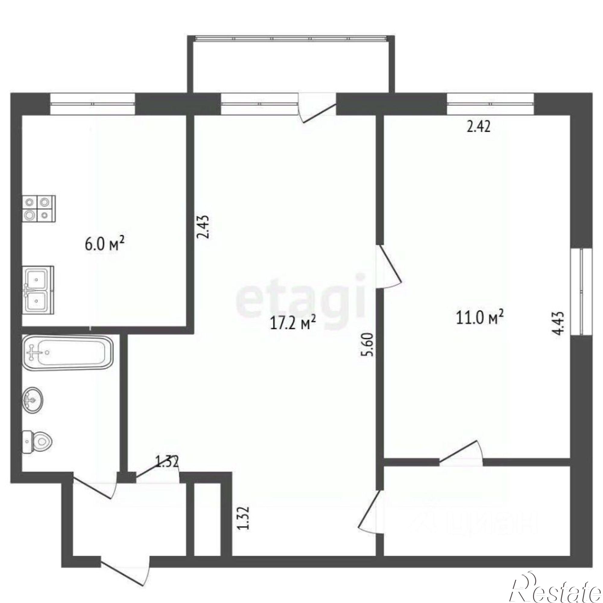 Купить квартиру за 3 500 000 рублей на Тутаевское шоссе, 85