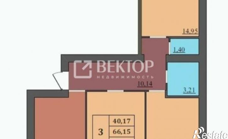 3-комн квартира Ленинградский пр-кт, 98,  д. 98