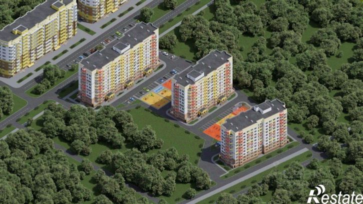 1-комн квартира в новом доме Дядьковская улица