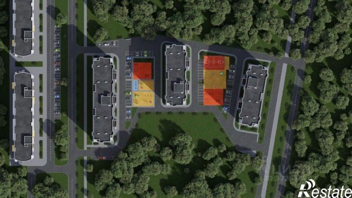 1-комн квартира в новом доме Дядьковская улица