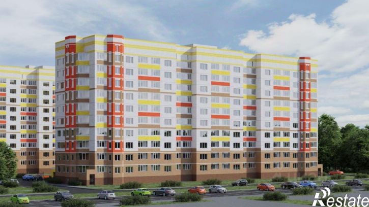 1-комн квартира в новом доме Дядьковская улица