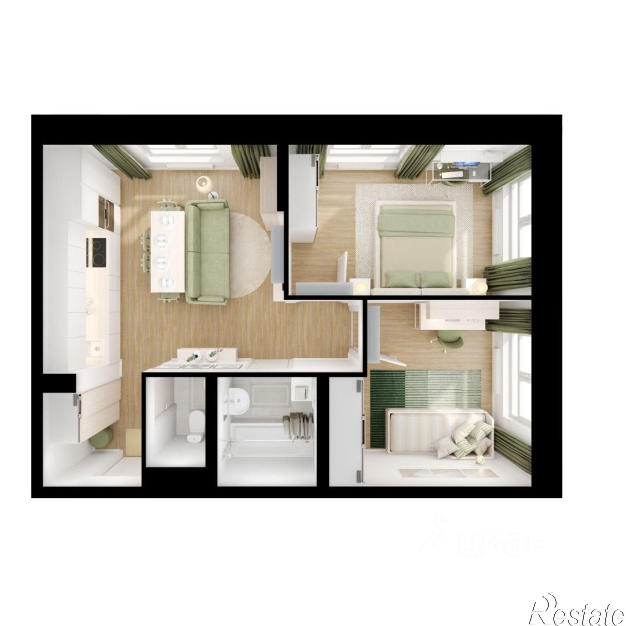 Купить квартиру за 7 509 150 рублей на улица Академика Колмогорова, 26к2