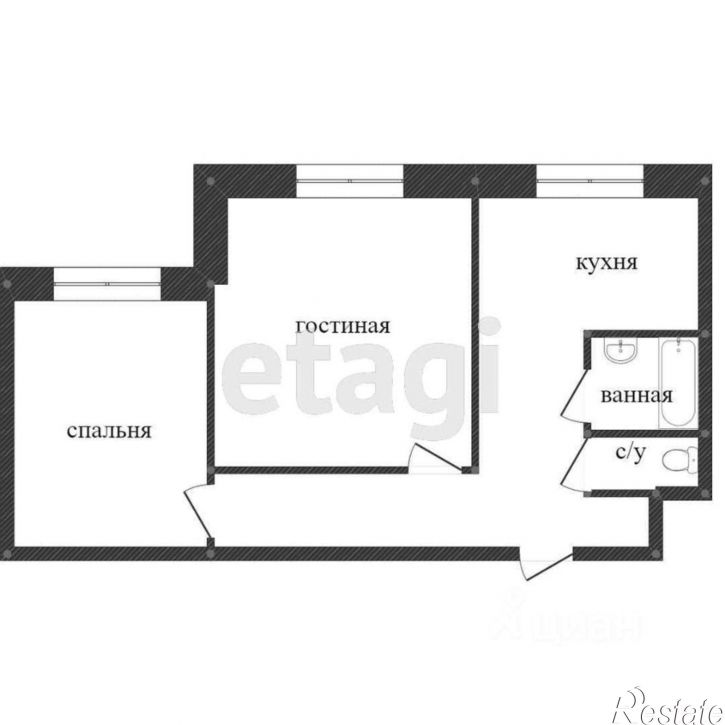 2-комн квартира улица Урицкого, 47,  д. 47
