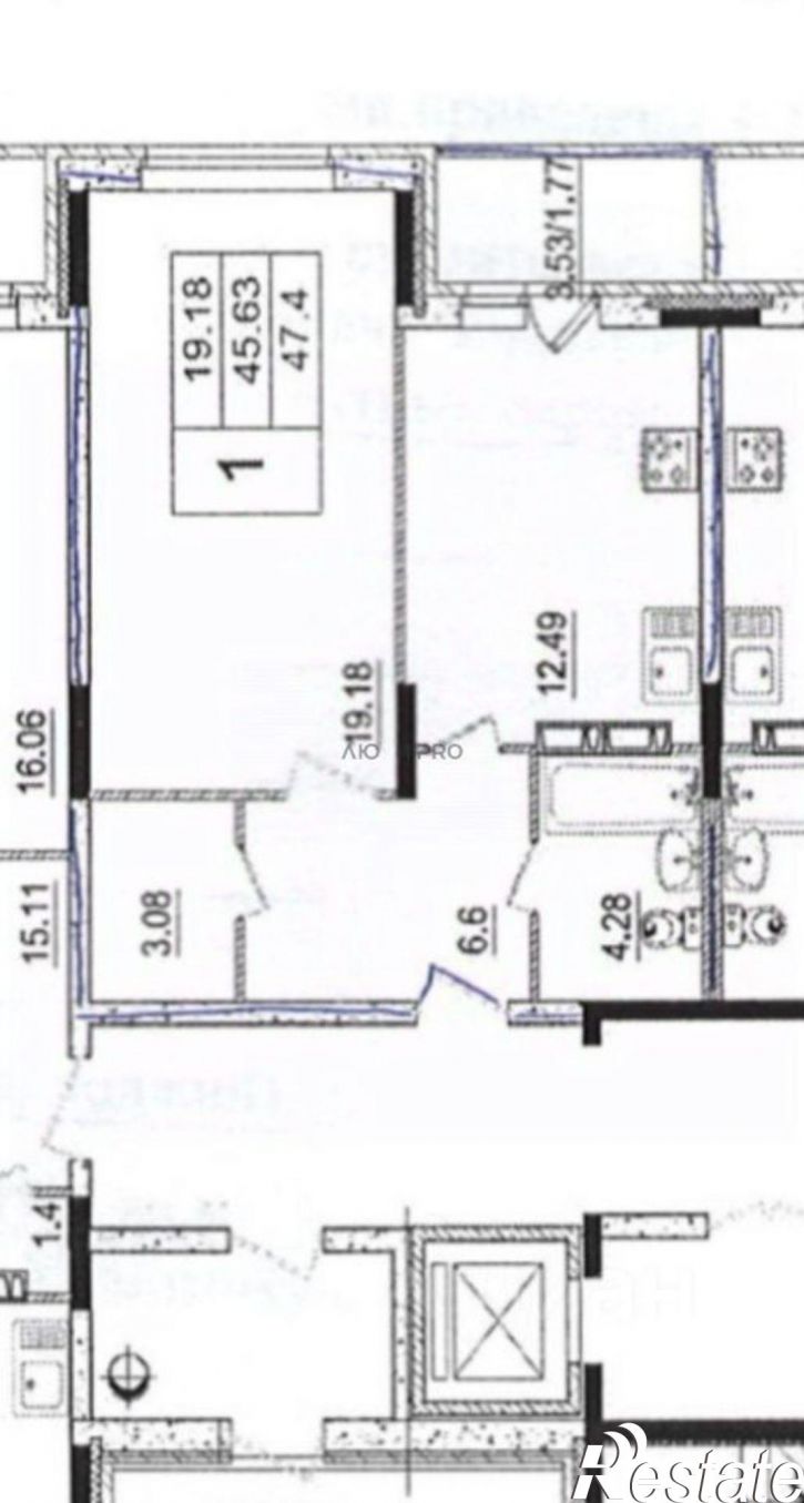 1-комн квартира 2-й Брагинский проезд, 6,  д. 6
