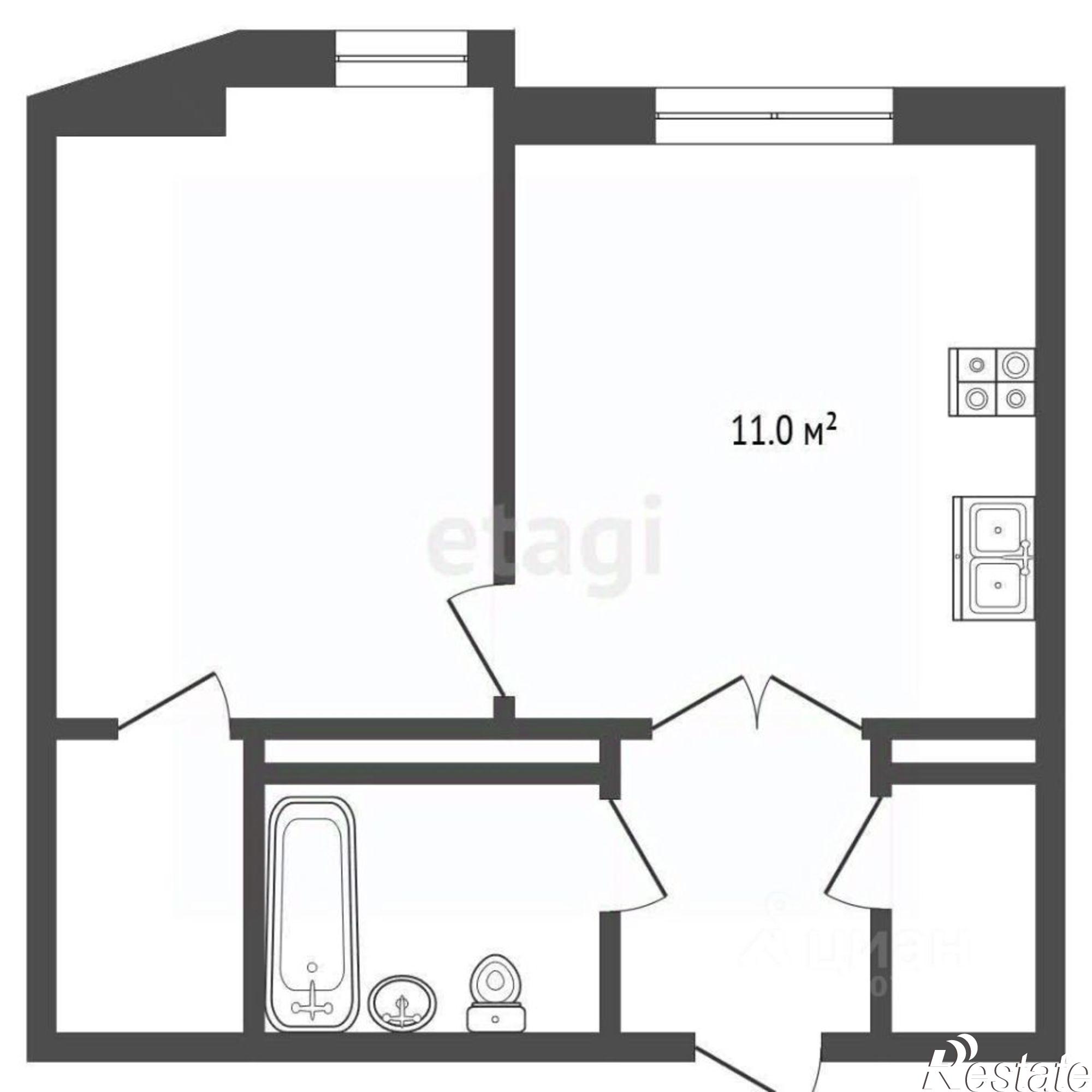 Купить квартиру за 8 630 000 рублей на Республиканский проезд, 1