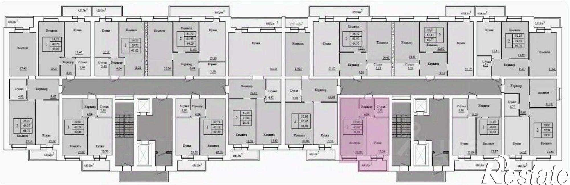 Купить квартиру за 5 891 600 рублей на улица Карла Либкнехта, 19