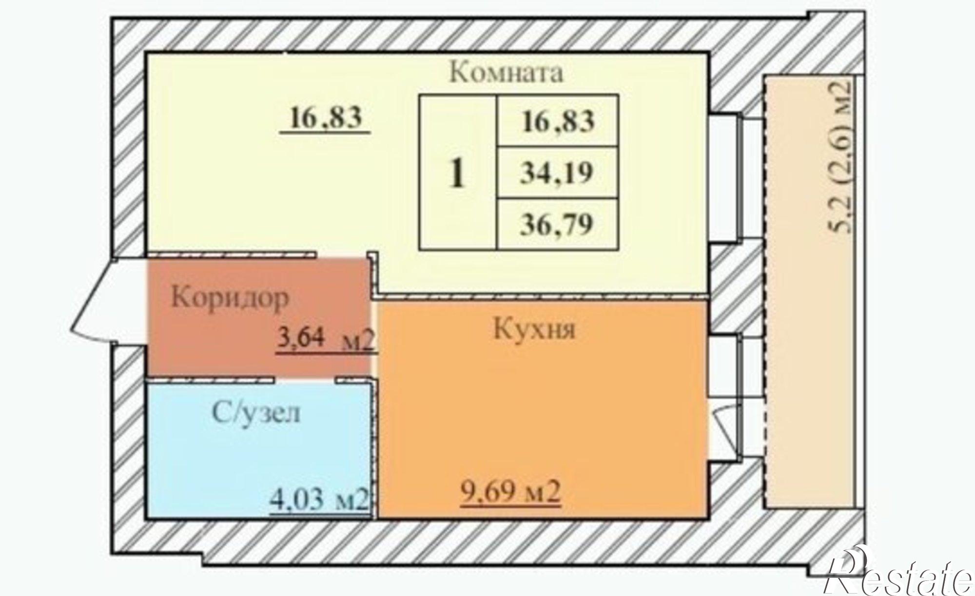 Купить квартиру за 3 973 320 рублей на 2-й Норский пер, 6