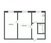 2-комн, 44кв м, этаж 1/5 проспект Дзержинского, 32