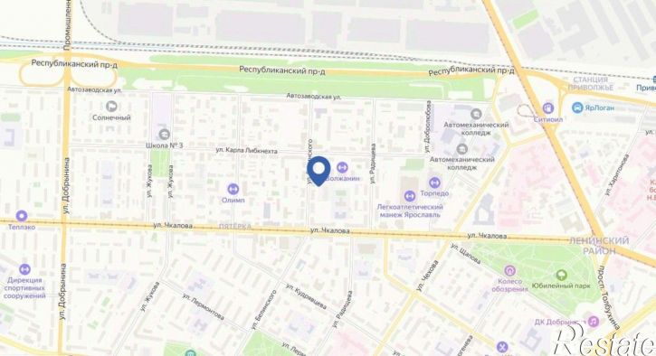 1-комн квартира улица Карла Либкнехта, 19,  д. 19