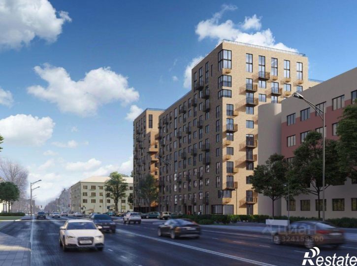 1-комн квартира в новом доме ул Большая Октябрьская, 85,  д. 85