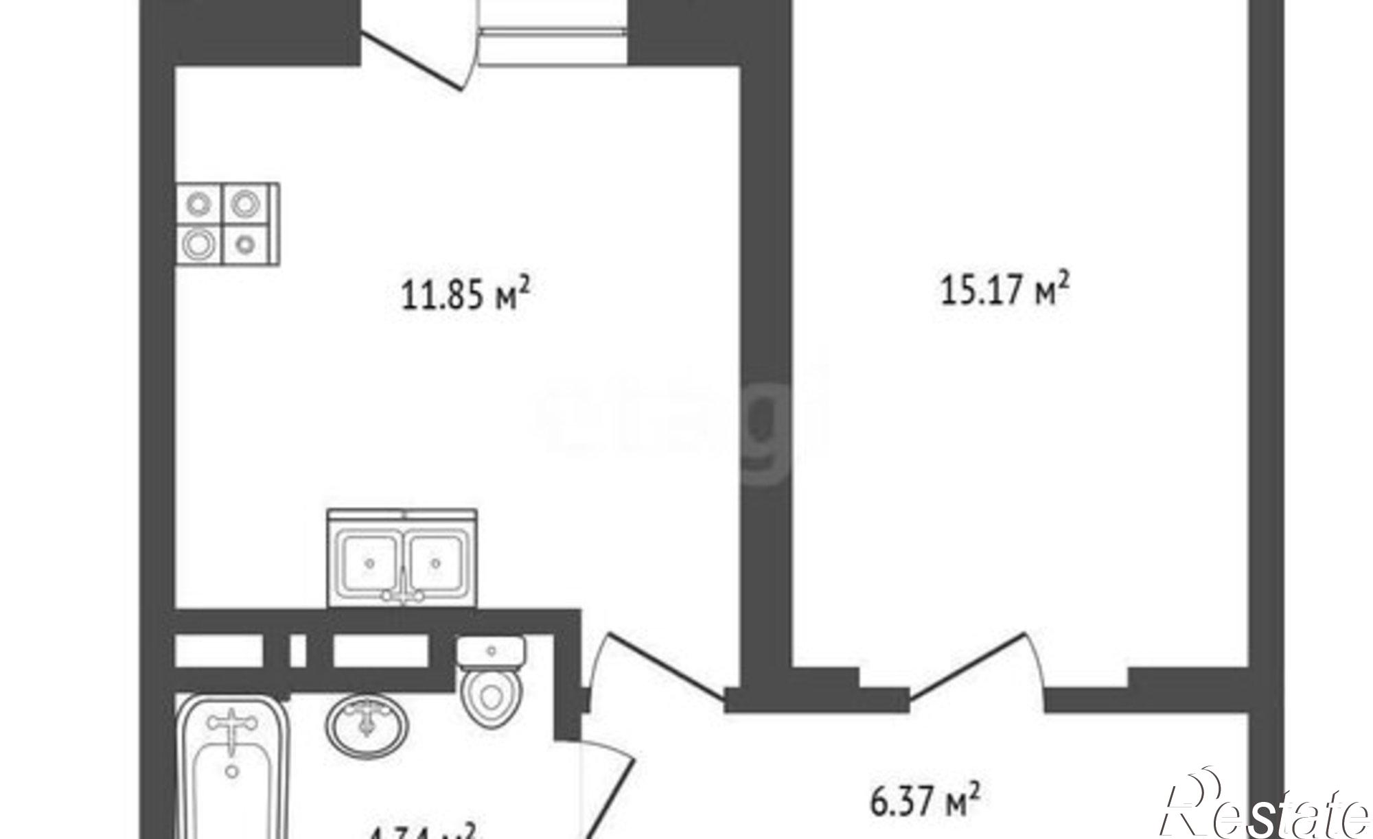Купить квартиру за 2 765 000 рублей на улица Лескова, 44
