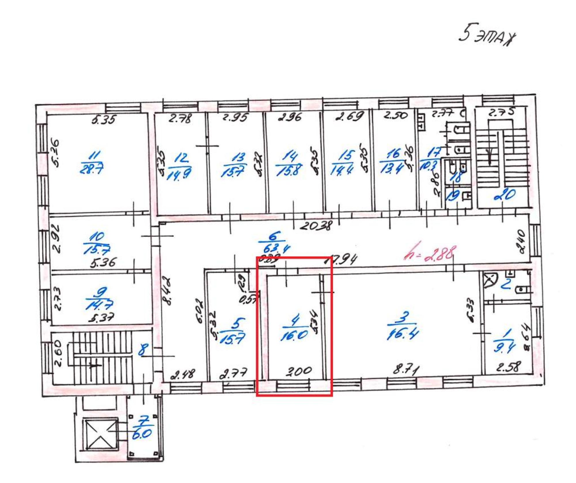 Сдать офис, помещение под офис за 25 760 рублей на Чайковского улица, д.40а