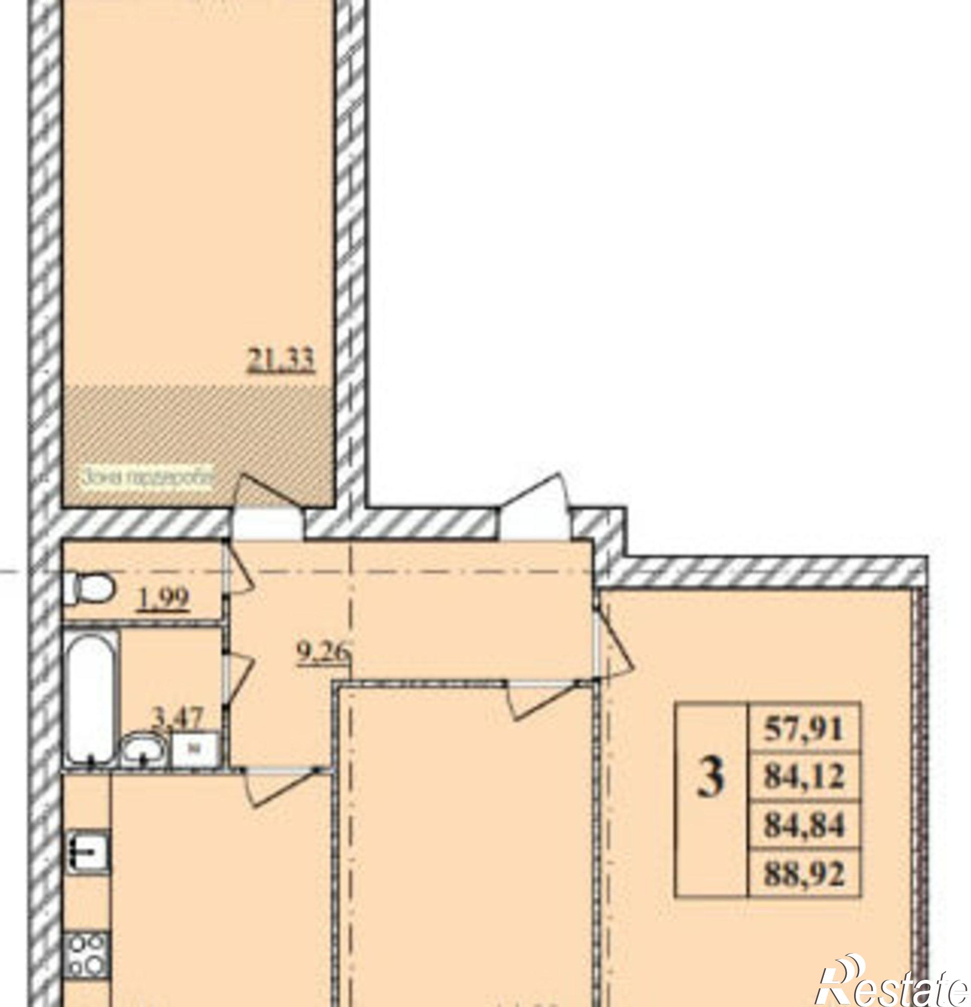 Купить квартиру за 11 900 000 рублей на Сквозной пер, 8а