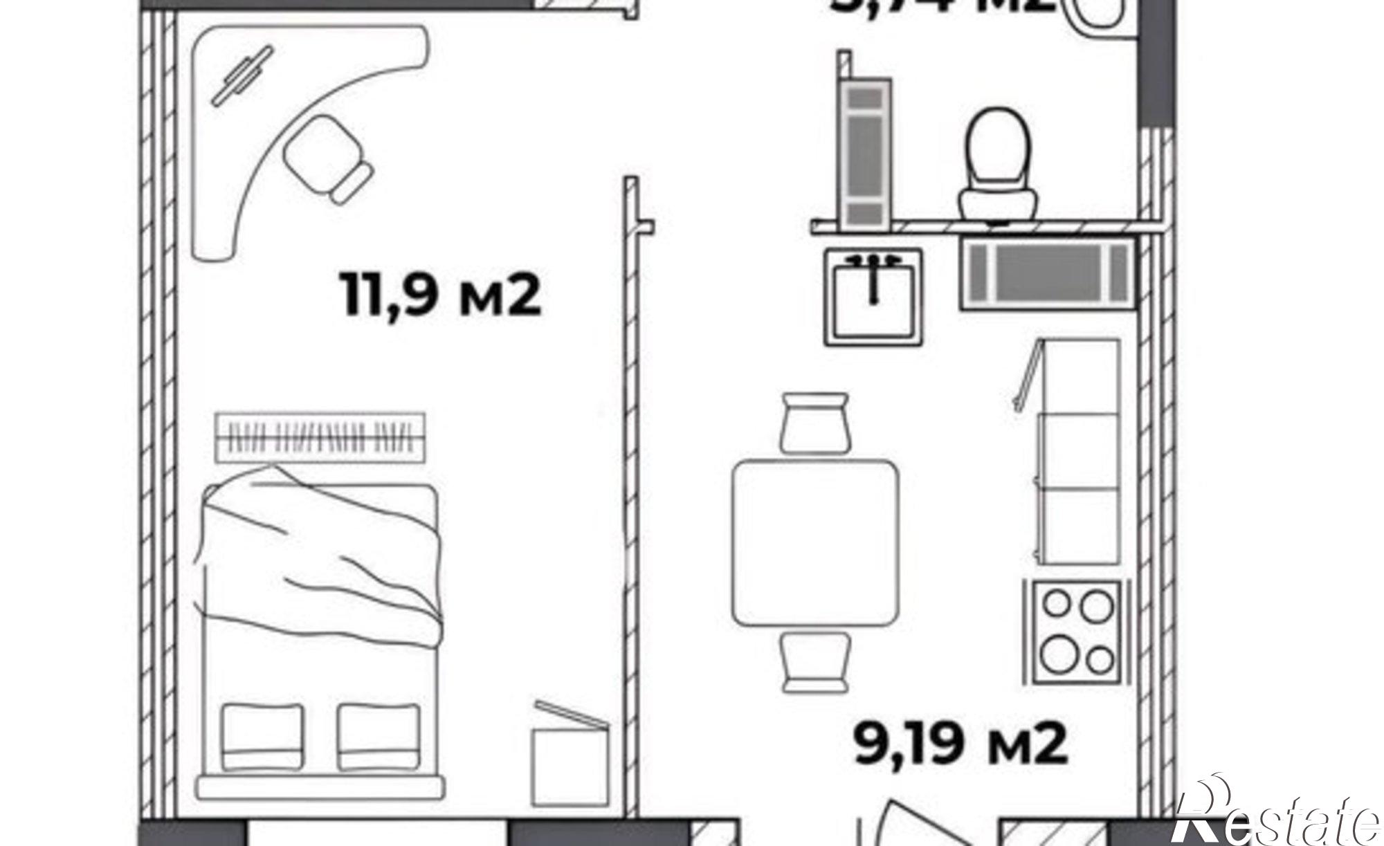 Купить квартиру за 2 619 000 рублей на ул Старая Костромская, 4