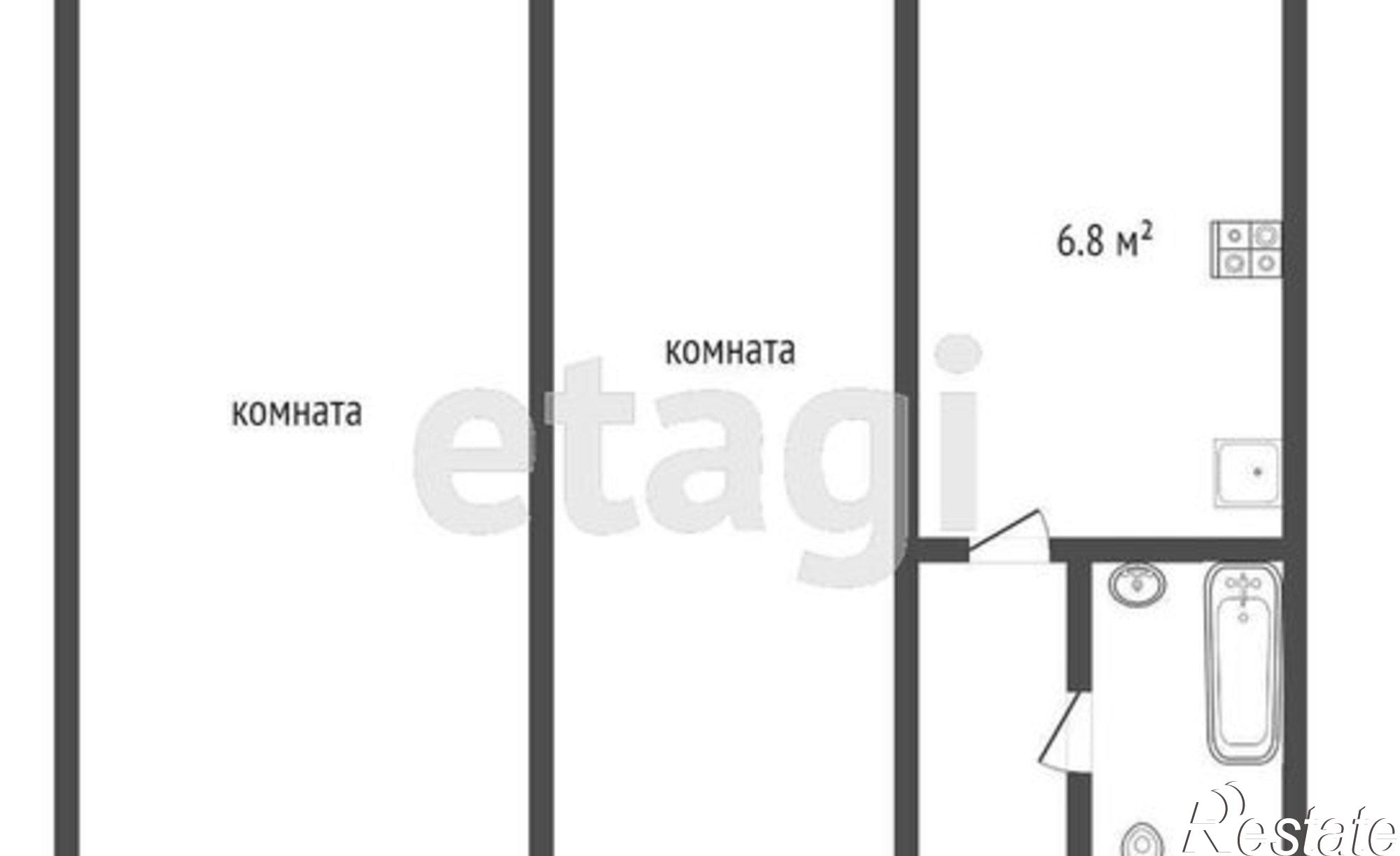 Купить квартиру за 1 470 000 рублей на улица Урицкого, 52