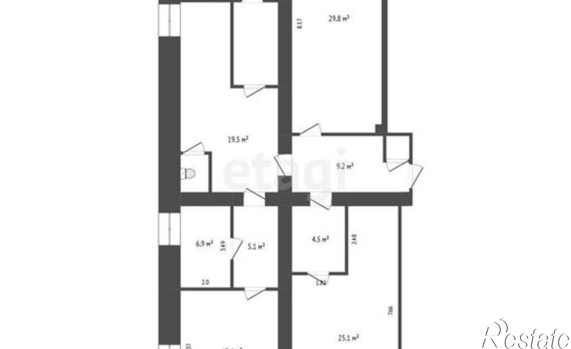 Купить квартиру за 14 000 000 рублей на улица Ушинского, 32