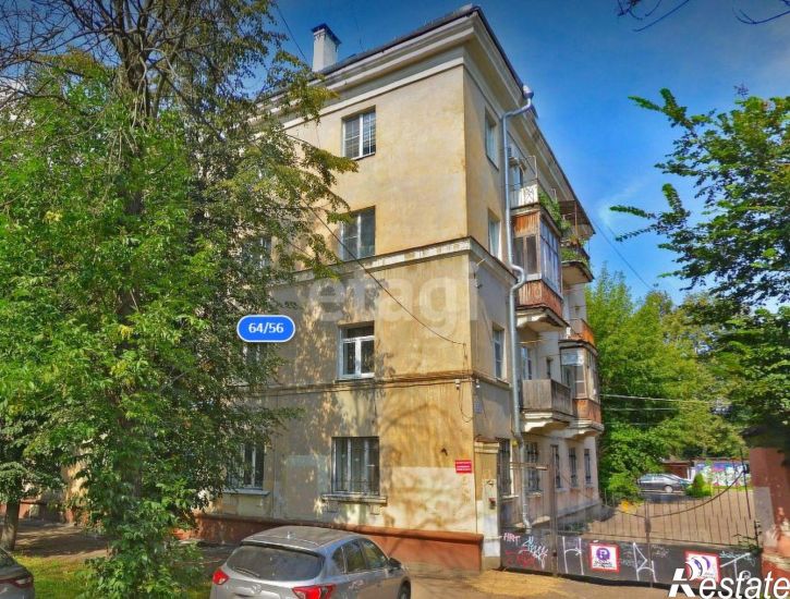 2-комн квартира улица Некрасова, 64/56,  д. 64/56