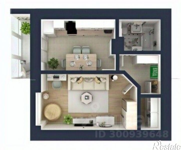 1-комн квартира в новом доме ул Соловьева, 7/40,  д. 7/40