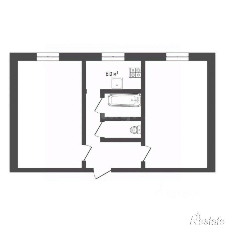 2-комн квартира ул Елены Колесовой, 22,  д. 22