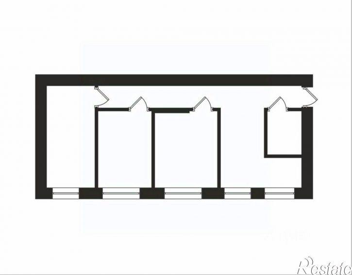 3-комн квартира улица Жукова, 33,  д. 33