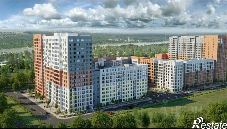 1-комн квартира в новом доме Тутаевское шоссе, 93Б,  д. 93Б