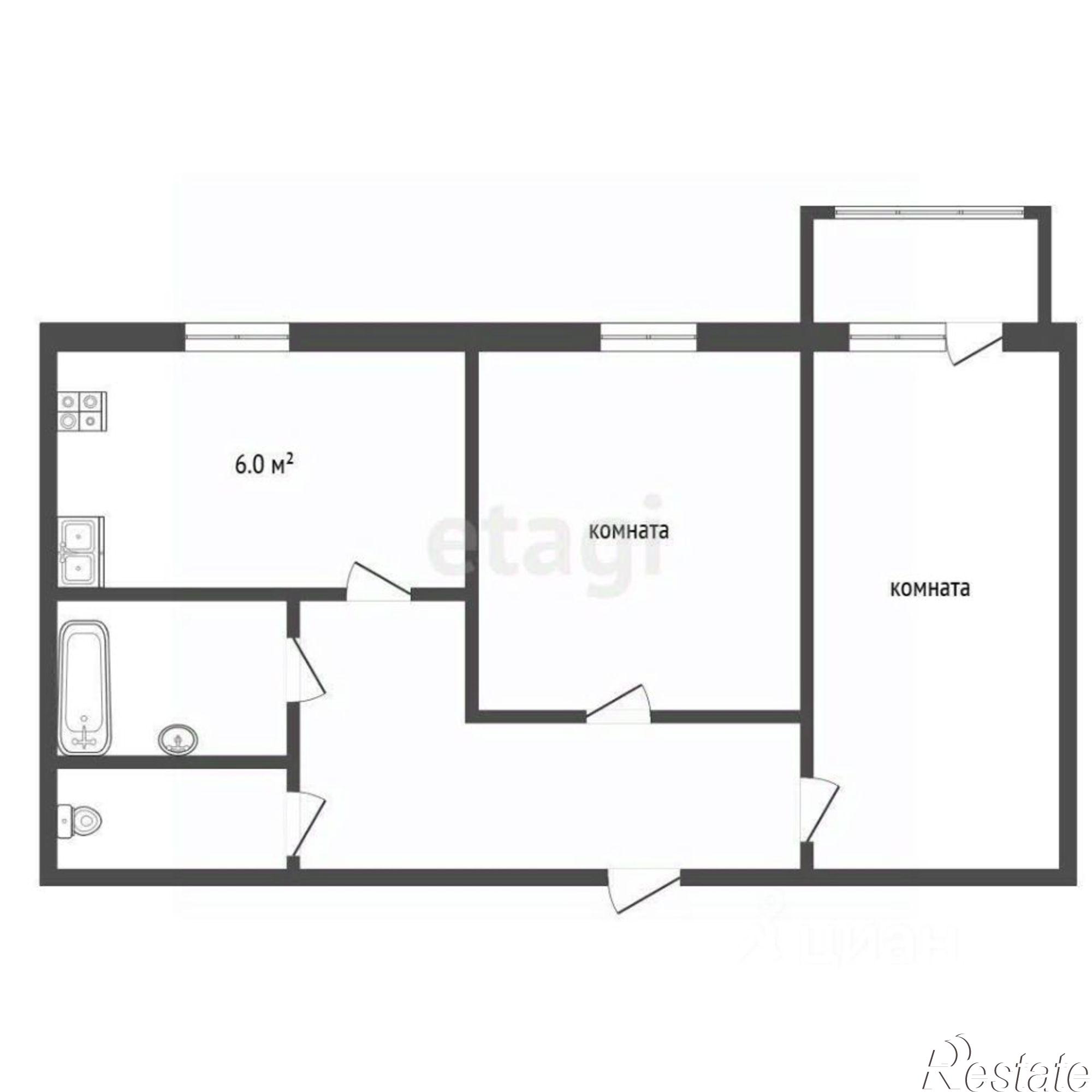 Сдать квартиру за 17 000 рублей на улица Щепкина, 7