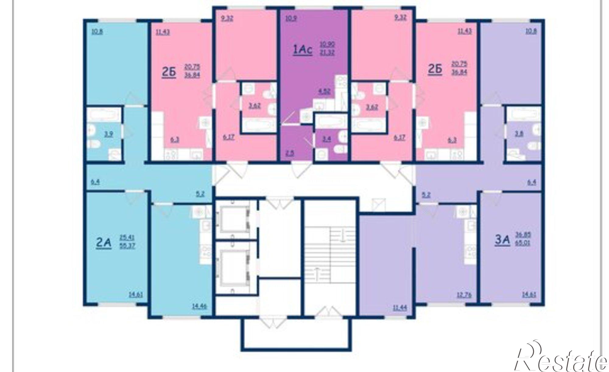 Купить квартиру за 8 118 530 рублей на Дядьковская улица, 16а
