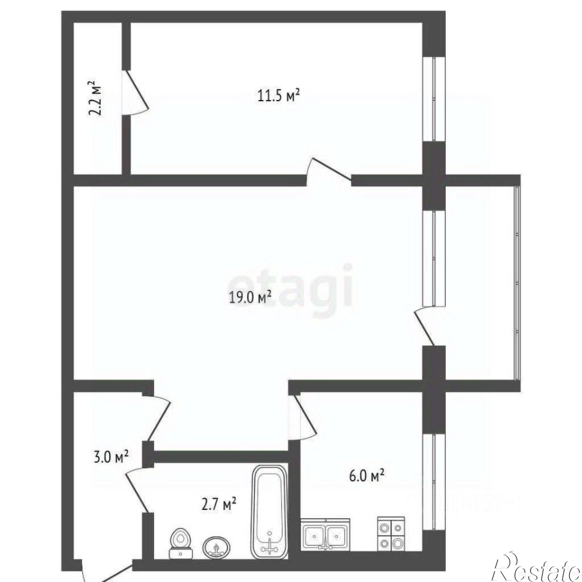 Купить квартиру за 3 650 000 рублей на ул Урицкого, 28