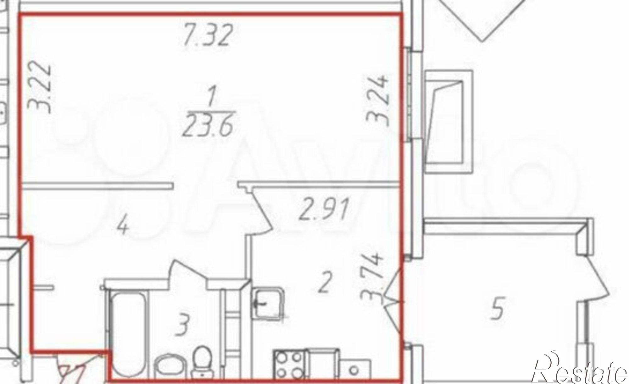 Купить квартиру за 14 400 000 рублей на улица Свердлова, 74А