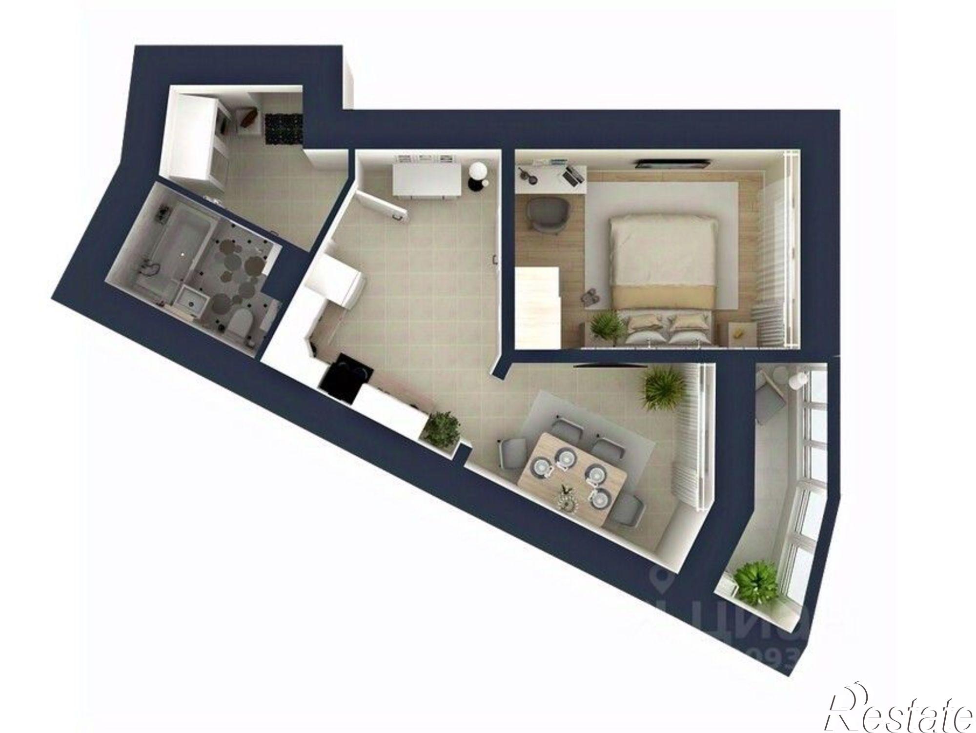 Купить квартиру за 5 914 800 рублей на Суздальское шоссе, 64