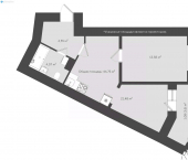 2-комн, 47 кв м, этаж 5/18 Суздальское шоссе, 64