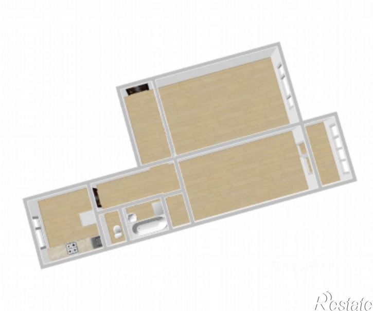 2-комн квартира Ярославская улица, 142,  д. 142