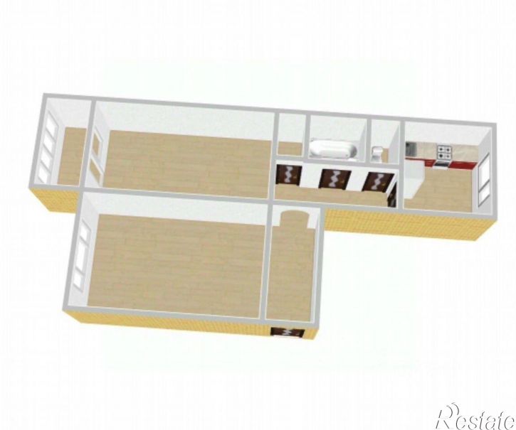 2-комн квартира Ярославская улица, 142,  д. 142