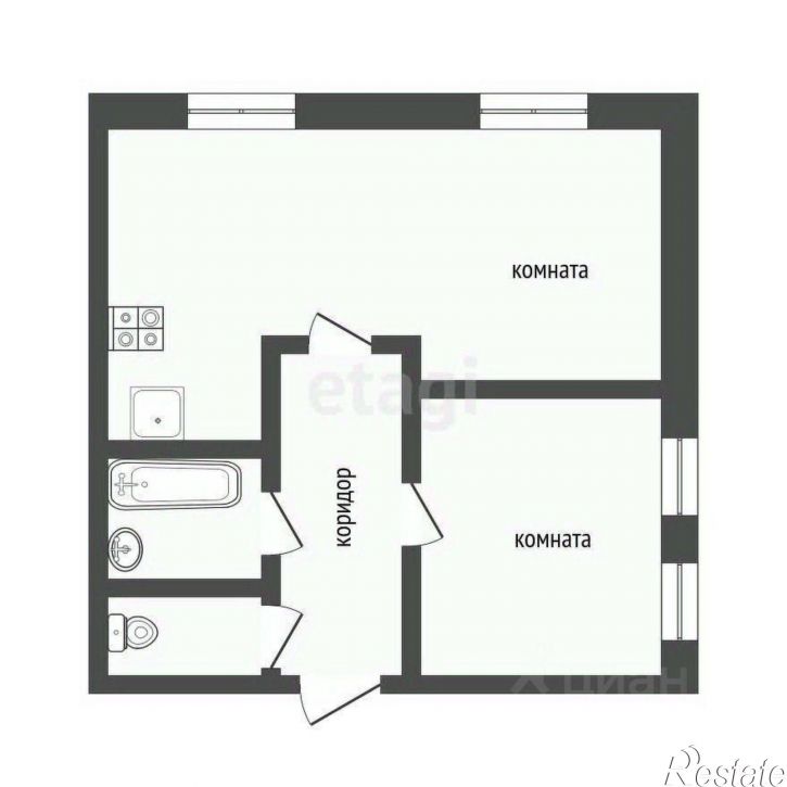 2-комн квартира Спартаковская улица, 15,  д. 15