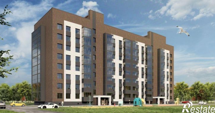 1-комн квартира в новом доме пер Минина, 6,  д. 6